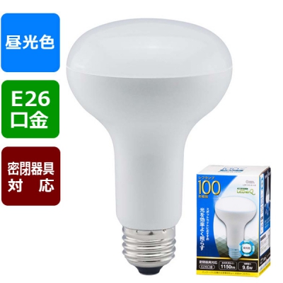 LED電球 レフランプ形 E26 100形相当 昼光色 [品番]06-0792