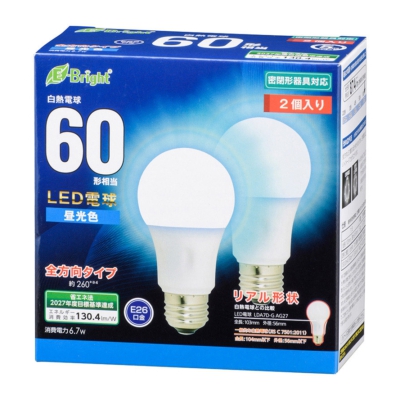 LEDŵ E26 60   2 []06-4354