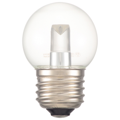 ŵ LEDߥ˥ܡ G40/E26/1.4W/70lm/ꥢ []06-4675 LDG1N-H 13C 2