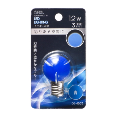 LEDߥ˥ܡ G30/E17/1.2W/3lm/Ŀ []06-4633