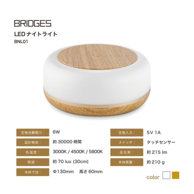 ֥å BRIDGES LEDʥȥ饤 饤  å饤 å饤 LED ʥ å  USB ץ BNL01NW 2