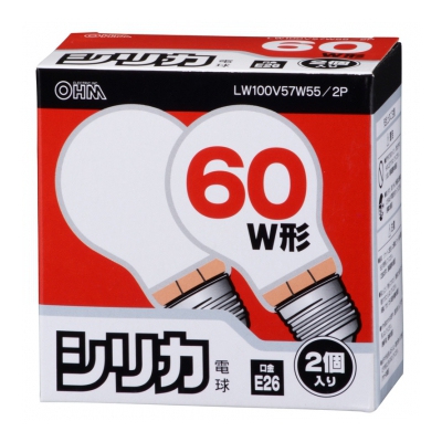 ŵ Ǯŵ E26 60W ꥫ 2 []06-1762 LW100V57W55/2P