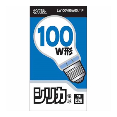 ŵ Ǯŵ E26 100W ꥫ []06-1757 LW100V95W60/1P