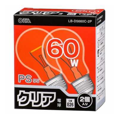 Ǯŵ E26 60W ꥢ 2 []06-0599