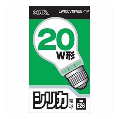 ŵ Ǯŵ E26 20W ۥ磻 []06-1754 LW100V19W55/1P