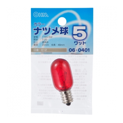 ŵ 顼ʥĥ E12 5W ꥢå []06-0401 LB-T205-CR