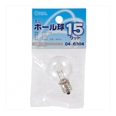 ŵ ߥ˥ܡ G30 E12/15W ꥢ []04-6304 LB-G3215-C