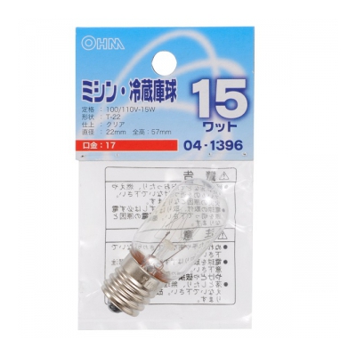 ŵ ߥ¢˵ T22 E17/15W ꥢ []04-1396 LB-T2715-C