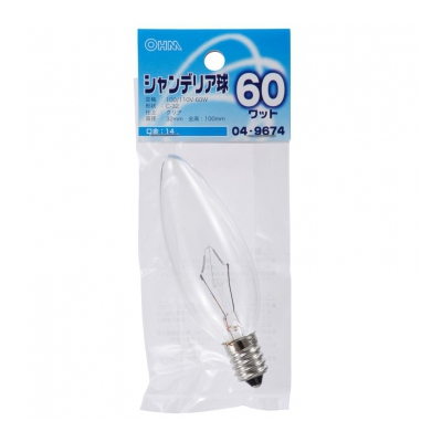 ŵ ǥꥢ 60W E14 ꥢ []04-9674 LB-C2460-C