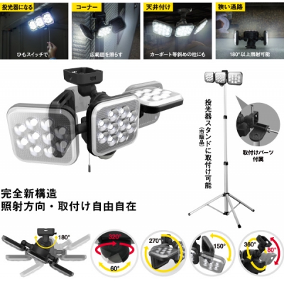 ॵ 饤ƥå12Wx3 LED󥵡饤 3000롼 3000lm LEDAC3036 졼饤    ǥ饤 LED-AC3036 4