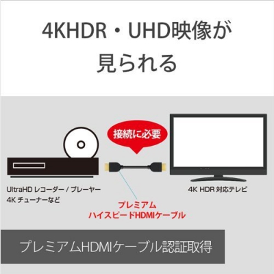 ˡ ü³֥ ͥåб ץߥHDMI֥HX꡼ 2m DLC-HX20 4