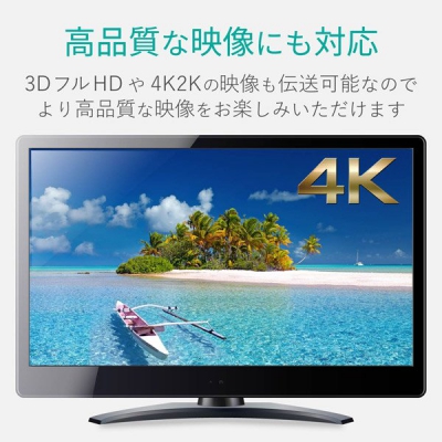 エレコム エレコム ORIGINAL BASIC 1.5m イーサネット対応 Ver1.4 HDMIケーブル(HDMI⇔HDMI)ビックカメラグループオリジナル 4K 8K BIC-HDM15BK 画像2
