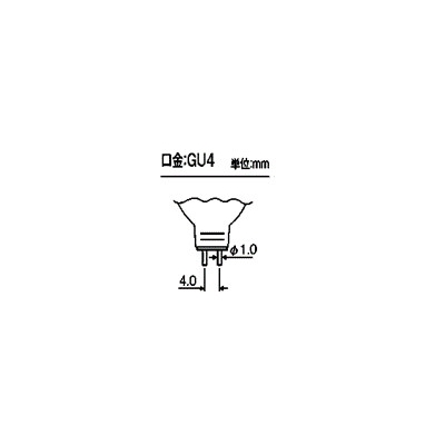 OSRAM ϥ JR12V10W-WF/K3GT 2