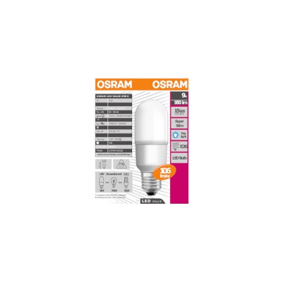 OSRAM LED VALUE STICK LDT9D-VS/E26 6500K VALUE STICK LDT9D-VS/E26