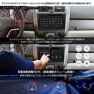 ATATO S8 Lite S8G2113LT 10.1 Double Din Android ǥ/ƥ쥪쥷С 磻쥹Apple CarPlay&ͭ A S8G2113LT 4