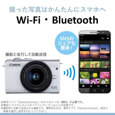 Υ Canon ߥ顼쥹㥫 EOS M200 ֥󥺥å ۥ磻 +ñ EOSM200 EOS M200 4