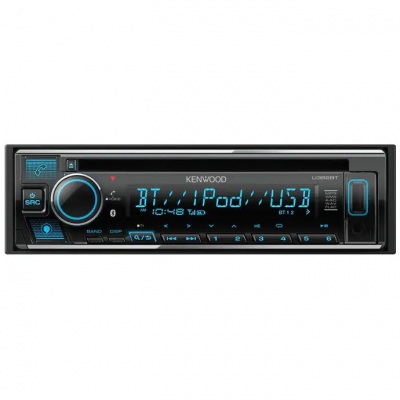 レシーバー CD USB iPod iPhone Bluetooth 対応 アレクサ 大型LCD 搭載 1DINデッキ ハンズフリー