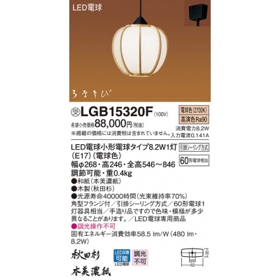 ѥʥ˥å ߲ LED(ڥ ŵ忧 ݥ Ϥʤ () Ǯŵ601 LGB15320F