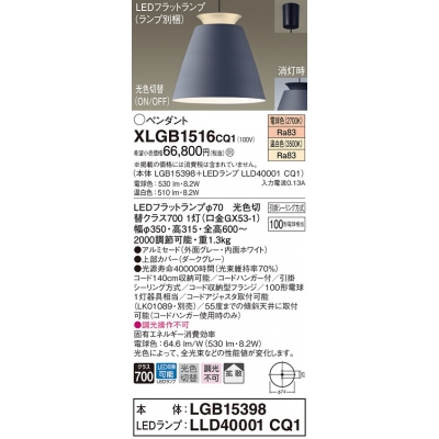 ѥʥ˥å ŷ߲ LED(򿧡ŵ忧) ڥ ߥɥסȻסݥ LEDեåȥ׸򴹷 Ǯŵ1001 XLGB1516CQ1