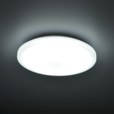 オーム電機 LEDシーリングライト 調光 6畳用 リモコン付き 昼光色 