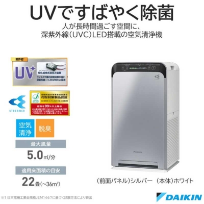  DAIKIN  UVȥ꡼ С ŬѾ 22 PM2.5б ACB50X-S 3