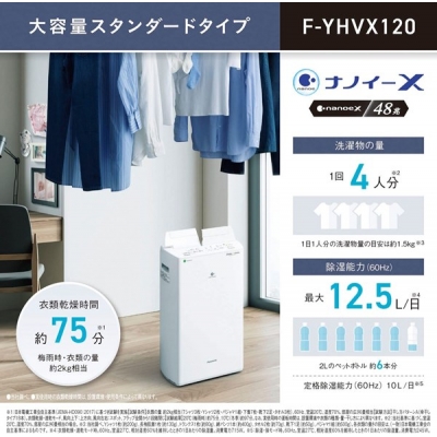 ѥʥ˥å Panasonic ഥ ϥ֥å ʥΥXʥ ꥹۥ磻 F-YHVX120-W 3