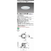 LEDダウンライト クラス200 φ125 電球色