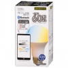 LED電球 Bluetooth対応 E26 60形相当 広配光 調色タイプ [品番]06-0973