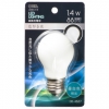 LED電球装飾用 PS/E26/1.4W/88lm/昼白色 [品番]06-4687