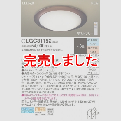 ѥʥ˥å LED󥰥饤 Ĵ(ŵ忧) ⥳ĴĴ 8 LGC31152