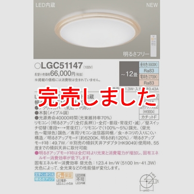 ѥʥ˥å LED󥰥饤 Ĵ(ŵ忧) ⥳ĴĴ 12 LGC51147