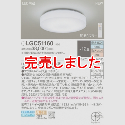 ѥʥ˥å LED󥰥饤 Ĵ(ŵ忧) ⥳ĴĴ 12 LGC51160