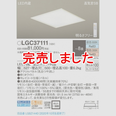 ѥʥ˥å LED󥰥饤 Ĵ(ŵ忧) ⥳ĴĴ ѷ 8 LGC37111