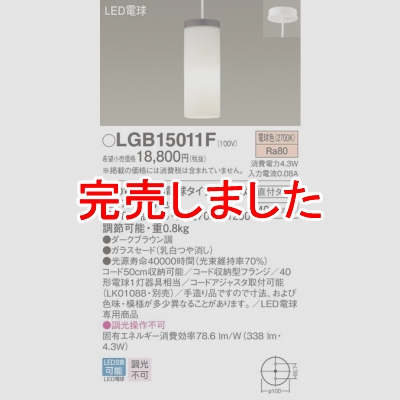 ѥʥ˥å LEDڥ ˥ ŵ忧 饹 LGB15011F