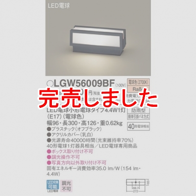 ѥʥ˥å LED ŵ忧 ּշ ɱ LGW56009BF