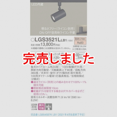 ѥʥ˥å LEDݥåȥ饤 ŵ忧 ȼշ ߥȥ  Ĵ LGS3521LLB1