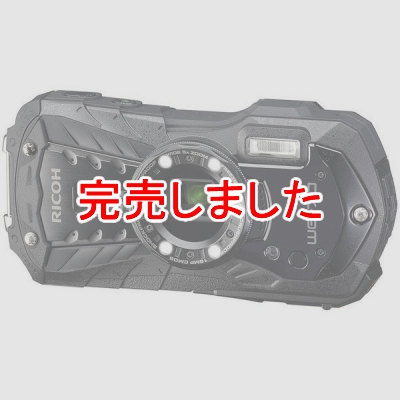 コンパクトデジタルカメラ (1600万画素) 防水 防塵 耐衝撃 ブラック 黒