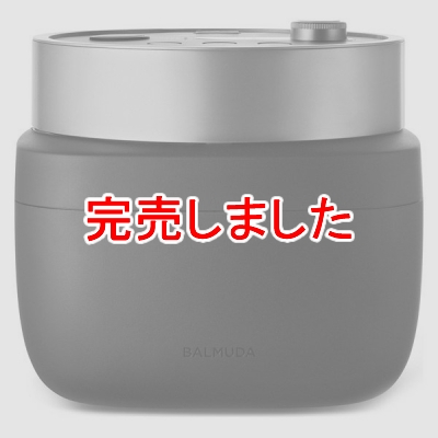 BALMUDA The Gohan (バルミューダ ザ・ゴハン) 電気炊飯器 3合炊き ブラック