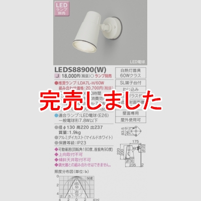  ȥɥݥåȥ饤() LEDS88900(W)