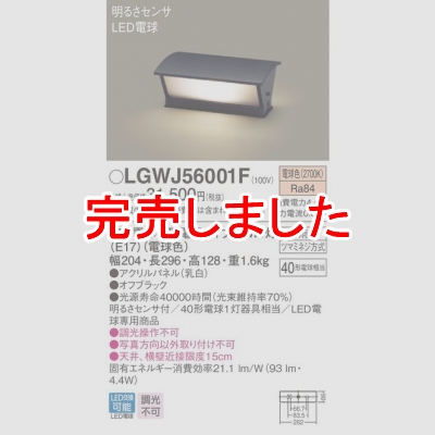 ѥʥ˥å LED ŵ忧 ּշ ɱ 뤵 ѥͥշ LGWJ56001F