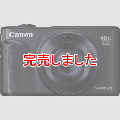 Υ Canon ѥȥǥ륫 40ܥ/4Kư/Wi-Fiб PowerShot SX740 HS(BK)